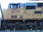 UP 4134 cab close up 